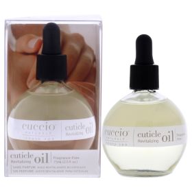 Cuticle Revitalizing Oil - Fragrance-Free by Cuccio Naturale for Unisex - 2.5 oz Oil