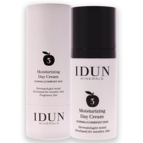 Moisturizing Day Cream - Normal-Combined Skin by Idun Minerals for Unisex - 1.76 oz Cream