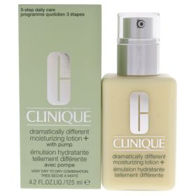 Dramatically Different Moisturizing Lotion Plus - Very Dry To Dry Combination Skin by Clinique for Unisex - 4.2 oz Moisturizer