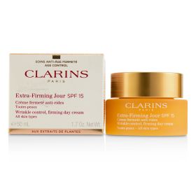 Clarins - Extra-Firming Jour Wrinkle Control, Firming Day Cream SPF 15 - All Skin Types - 50ml/1.7oz StrawberryNet
