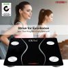 5 Core Digital Scale for Body Weight; Precision Bathroom Weighing Bath Scale; Step-On Technology; High Capacity - 400 lbs. Large Display; Batteries In