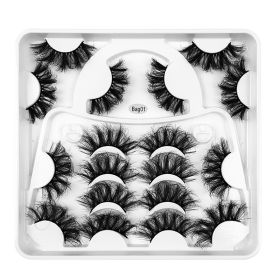 9 to Install Three-Dimensional Thickened Chemical Fiber False Eyelashes (Series: 1)