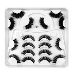 9 to Install Three-Dimensional Thickened Chemical Fiber False Eyelashes (Series: 7)