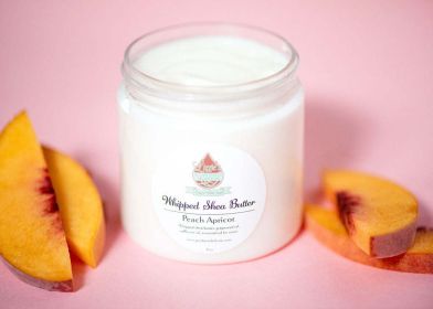 Whipped Shea Butter 4 oz. (Scent: Peach Apricot)